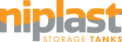niplast logo in orange and grey